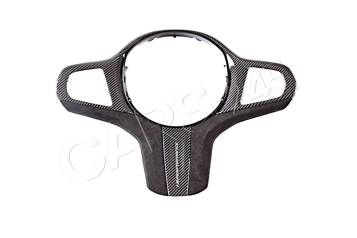 Genuine BMW M5 X3 M X4 X5 X6 Cover steering wheel Alcantara/Carbon 