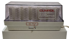 Vtg Clairol Kindness 3-Way Hairsetter Mist Hot Rollers K-420 Curlers No Clips