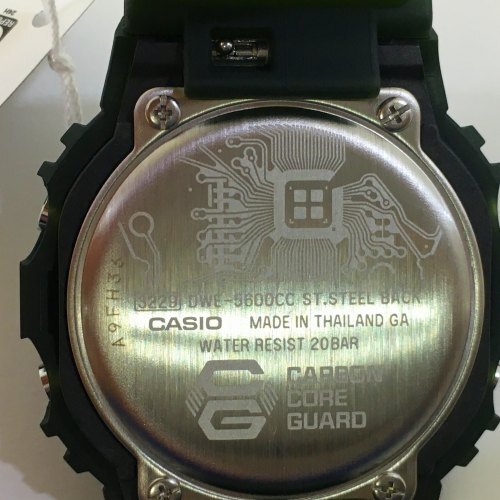 Casio G-Shock DW-5600CC-3JR Watch - Used, Green Color, Fashion Accessory - Bild 8 von 8