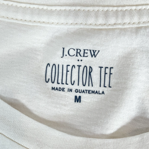 J.CREW FACTORY NWD Women's Pastries White Graphic Tee MEDIUM BU496 - Picture 5 of 6