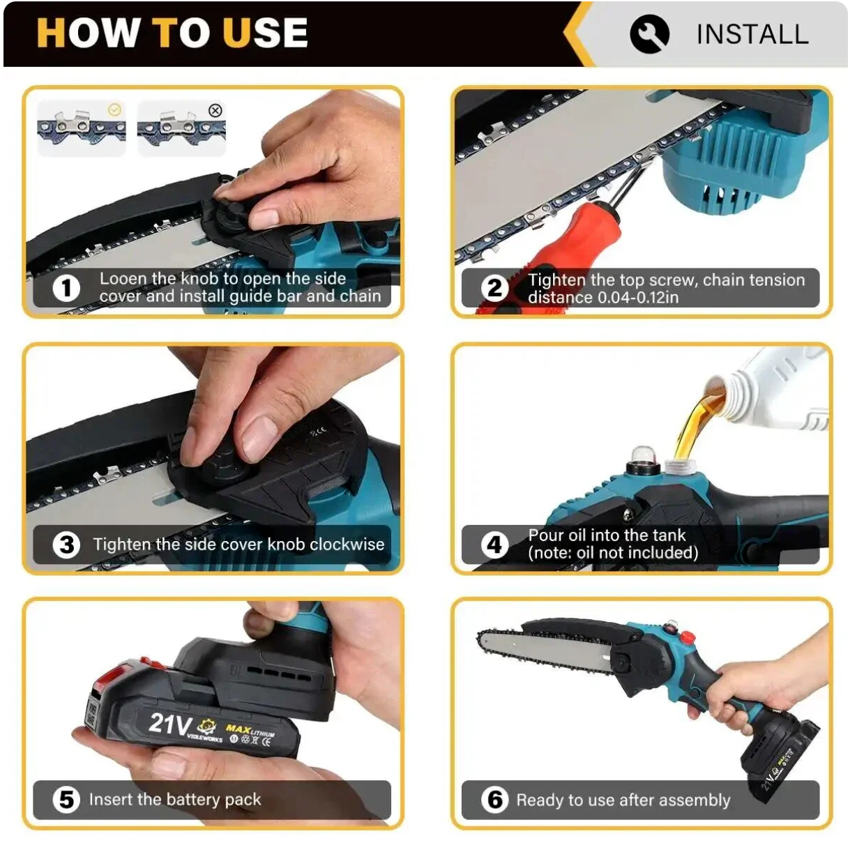 Le 8 Migliori Motoseghe A Batteria - Foto 9