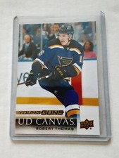 2018-19 Upper Deck Robert Thomas Young Guns Canvas Rookie #C114 St.Louis Blues