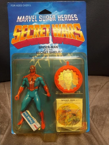 Vintage Rare 1984 Marvel Super Heroes Secret Wars Spiderman Action Figure