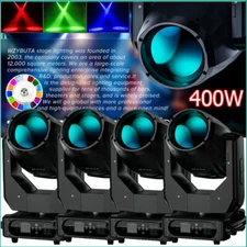 400W LED Moving Head Light RGBW Gobo Beam Stage Spot Lighting DJ Disco Bar DMX