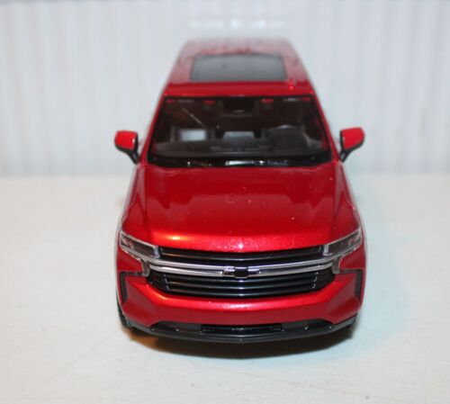 2021 Chevrolet Tahoe - Red - 1/26 Scale Diecast Car Model by Maisto