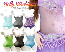 L POWER MESH NET BODY STOCKING BELLY DANCING MIDRIFF COVER WEAR WITH BRA SKIRT