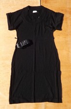 Black Sweaterdress Size XS (2), Calvin Klein, Black Merino Wool Blend