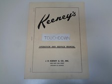 Kenney’s Touchdown Operation Manual - Slot Machine Factory Original  