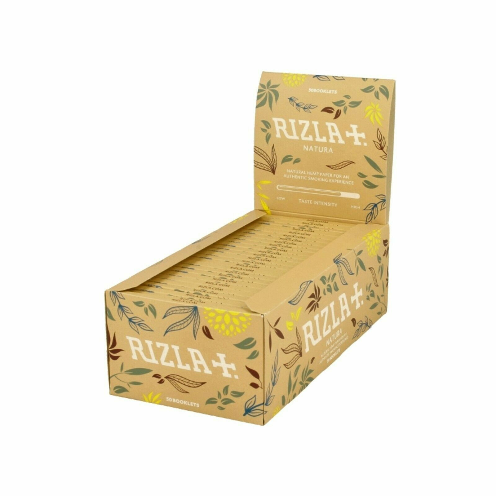 50 x Rizla Natura Organic Hemp Regular Standard Rolling Papers 1 Full ...