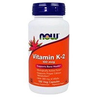 Now Foods, Vitamin K-2 100Mcg Knochen Gesundheit 100 Veg. Kapseln Super Preis