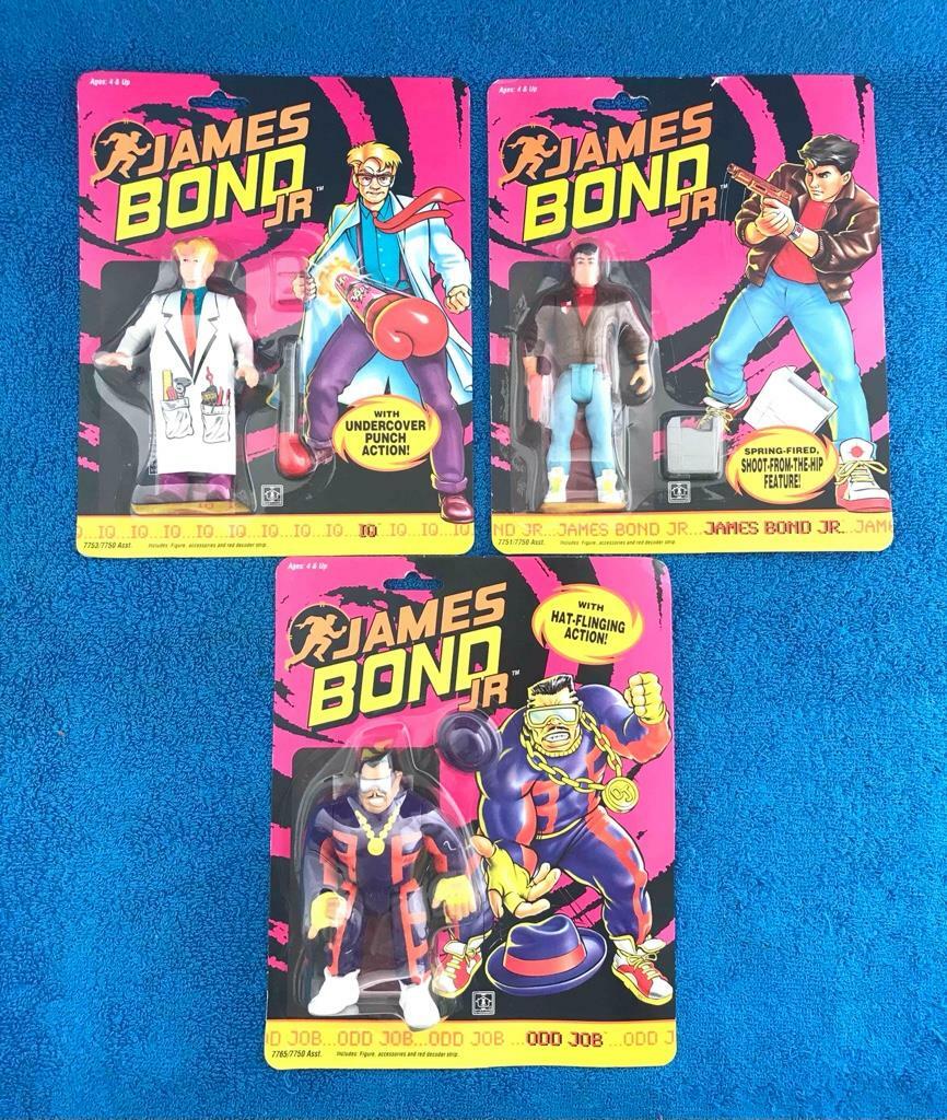 JAMES BOND Jr - Dr No - Gordo Leiter - Dr Derange - Hasbro Action