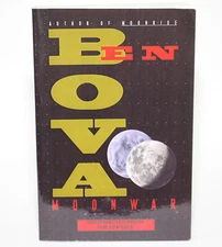 Ben Bova - MOONWAR - Uncorrected Proofs ARC  1st Avon, 1998 TPB Sci-Fi Vintage