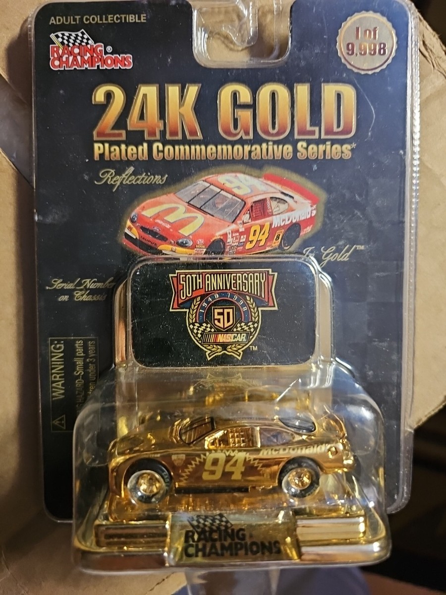 Racing Champions 24k Gold #46 50th Anniversary NASCAR Die Cast Car
