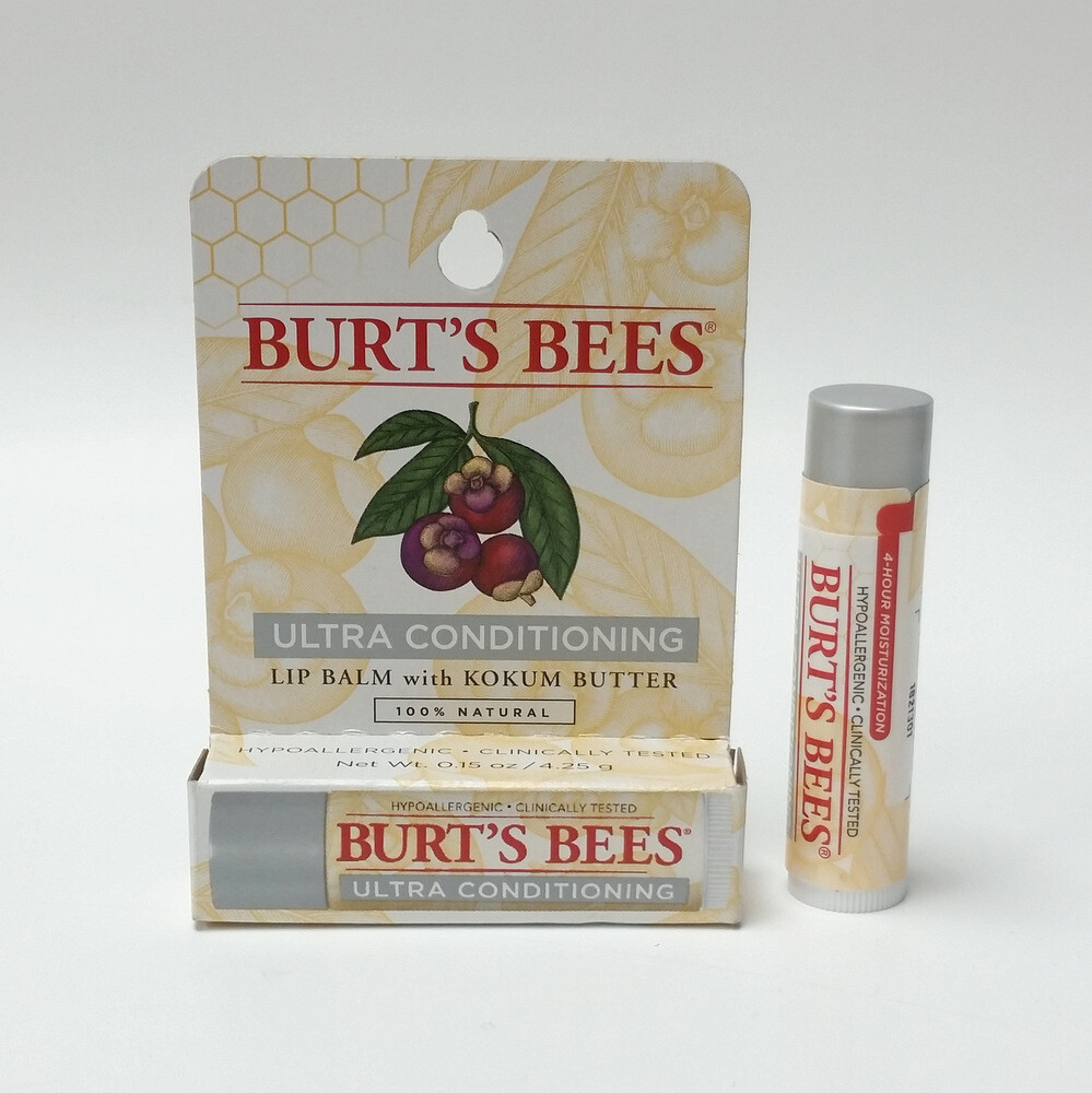 Burt's Bees Lip Balm Ultra Conditioning Kokum Butter 0.15 oz / 4.25 g