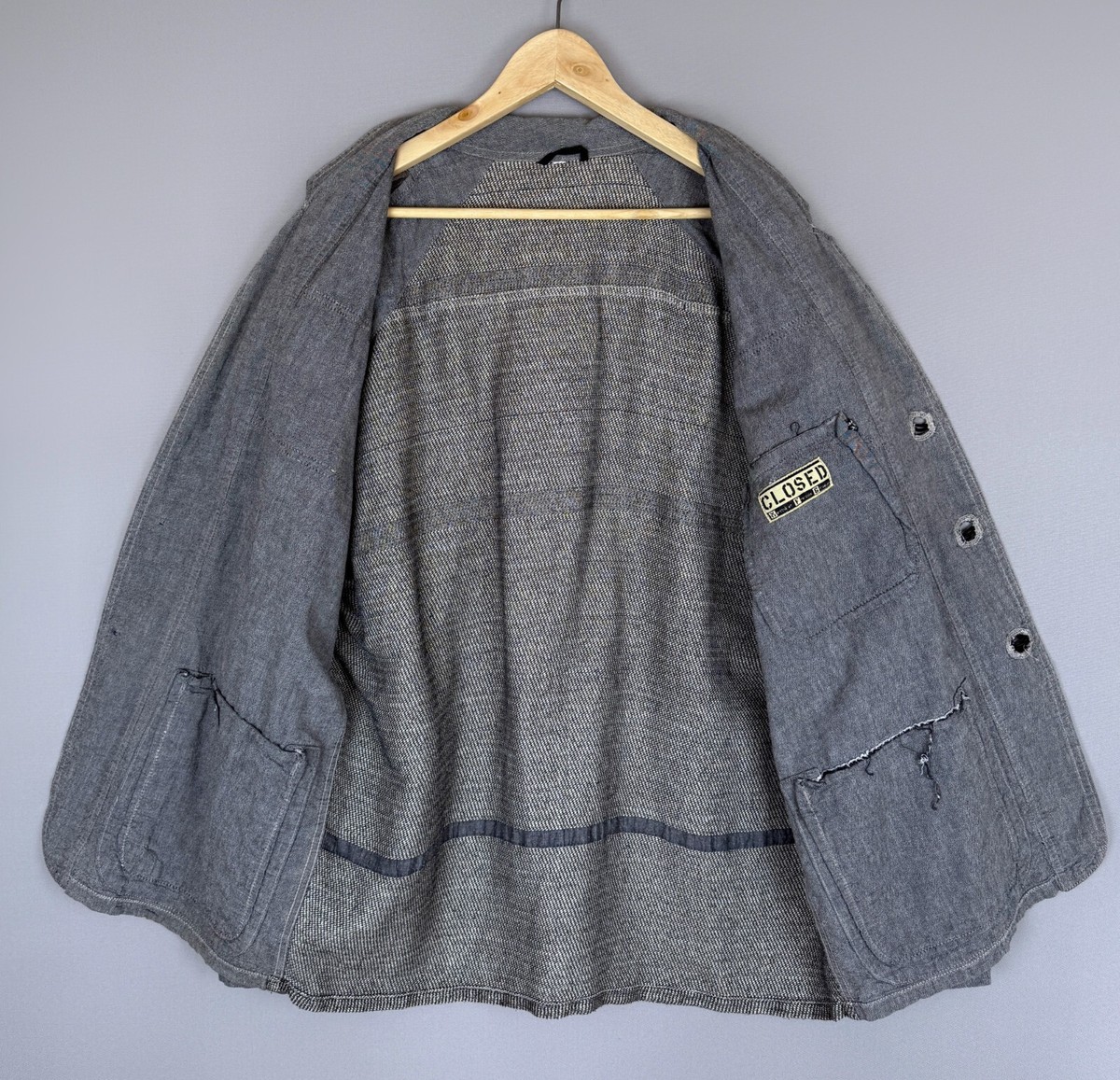 ジャケット・アウター Marithe Francois Girbaud Closed Denim JT CLOSED X MARITHE FRANCOIS GIRBAUD 80's Designer Vintage Work