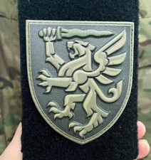 Ukrainian Morale Patch 80th Separate Airborne Assault Brigade Chevron PVC 3D