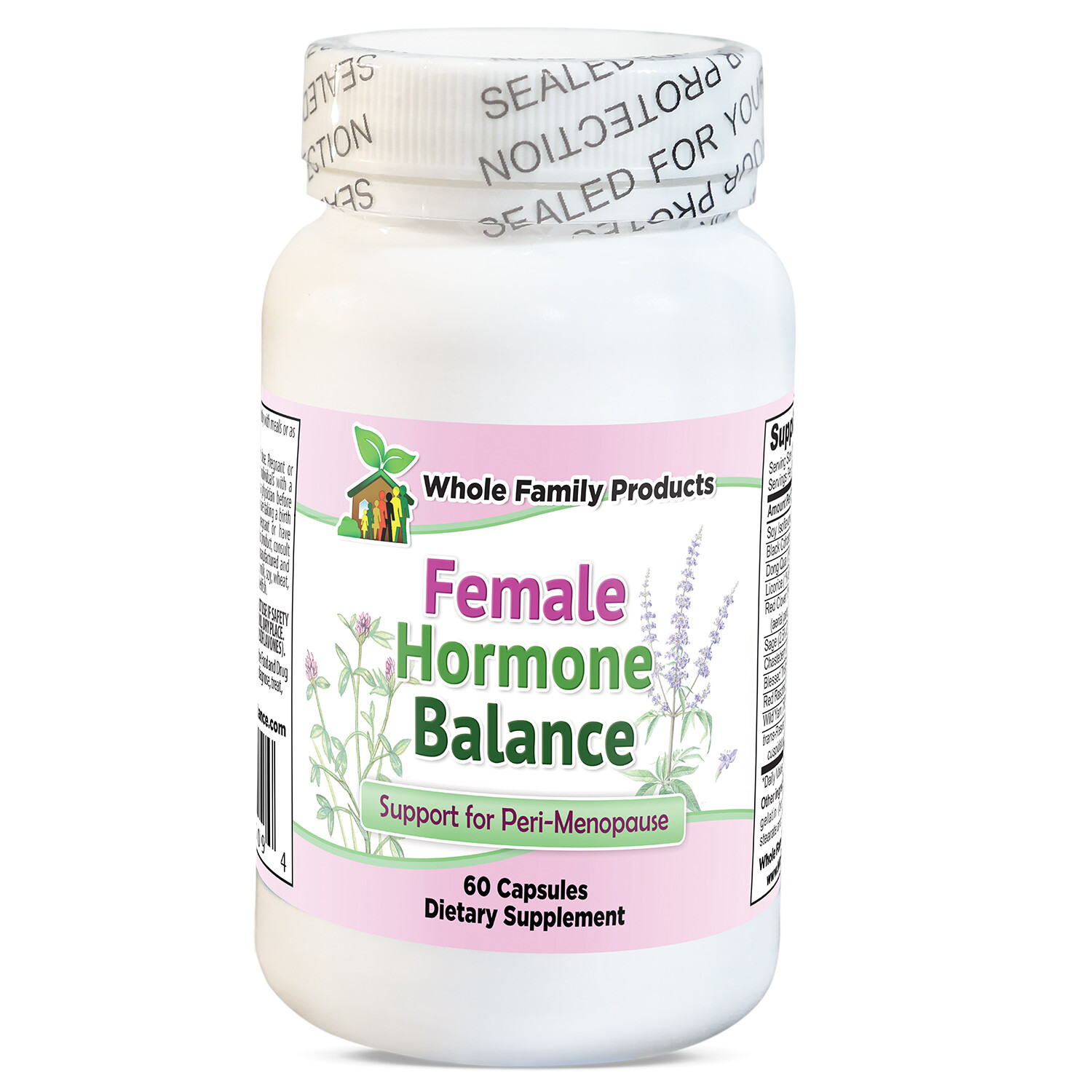 Female Hormone Balance Menopause Hot Flash Relief Black Cohosh Soy