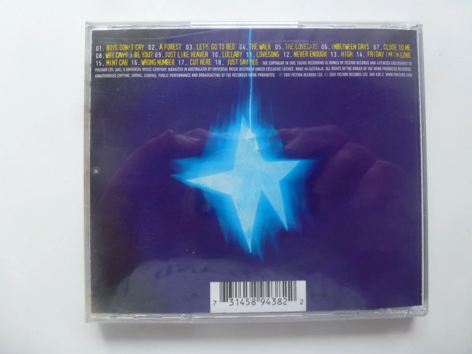 THE CURE - GREATEST HITS NM CD 2001 - Image 2 of 2