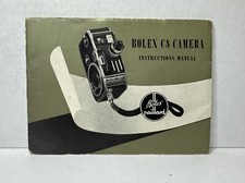 BOLEX Paillard C8 Movie Camera Owner's Manual Instruction Book Booklet SA22