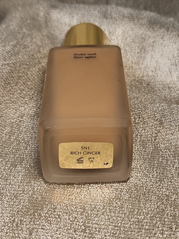 Estee Lauder Double Wear Nude Water Fresh Foundation SPF30 Rich Ginger 5N1 New - Image 2 of 2