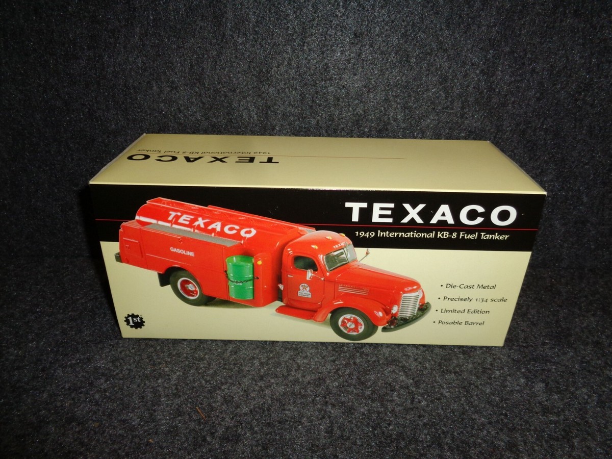 First Gear 1949 International KB-8 Stake Truck – Texaco Toys Plus
