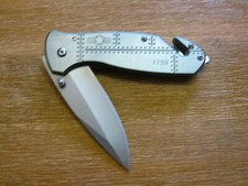 US Army Airforce Pilot Pocket Knife Taschenmesser Automesser USMC Airborne USAAF