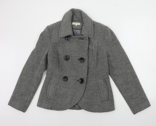 Spencer Womens Grey Jacket Coat Size 