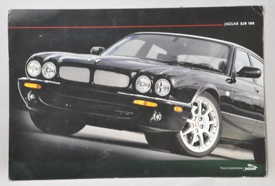 Jaguar 2002 XJR 100 Brochure Single page 