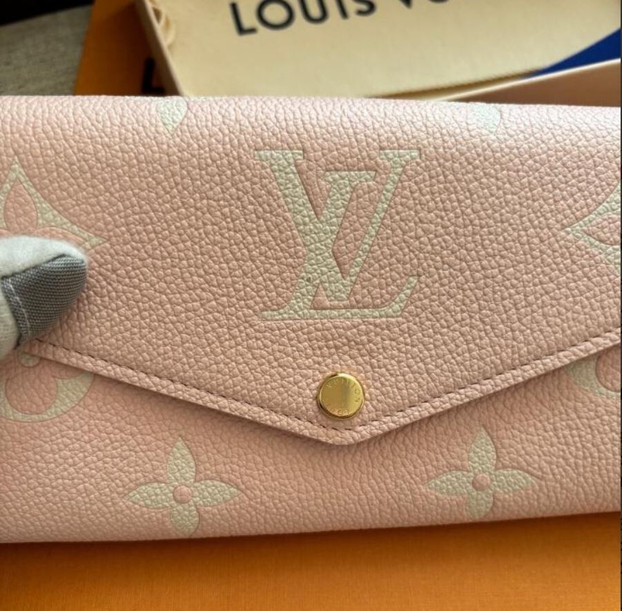 Japan Limited Louis Vuitton Portefeuille Sarah long wallet image 7