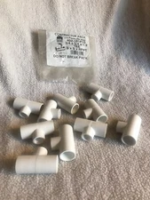 Mueller Industries Inc. 3/4” x 3/4” x 1/2” WHI PVC TEE Contractor Pack 10pcs.