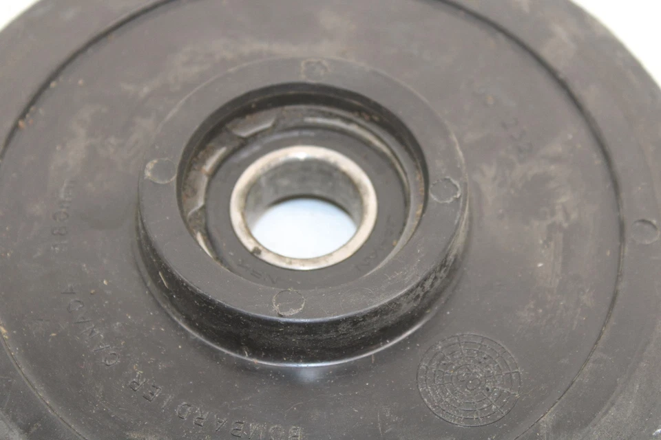 Rueda loca Ski-doo OEM 180 negra con rodamiento 503190799 Q4885 Foto 3 de 4