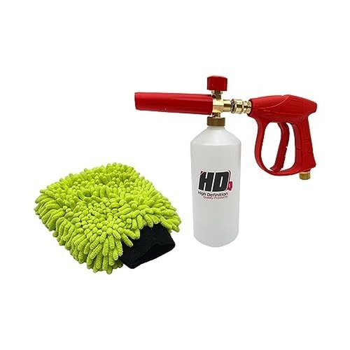 HD Quality Snow Foam Cannon Car Wash + 4000 PSI High Pressure Washer