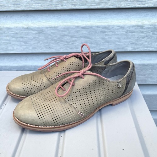 Ahnu Emeryville Oxford Lace Up Leather 