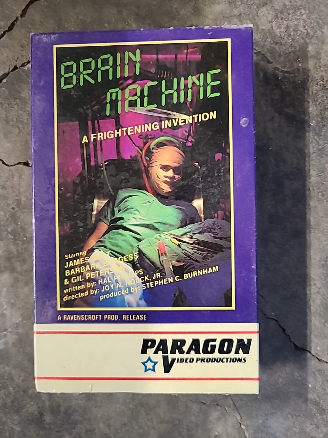 SEALED Brain Machine 1984 Beta Horror Cult Classic Thriller (Not VHS)