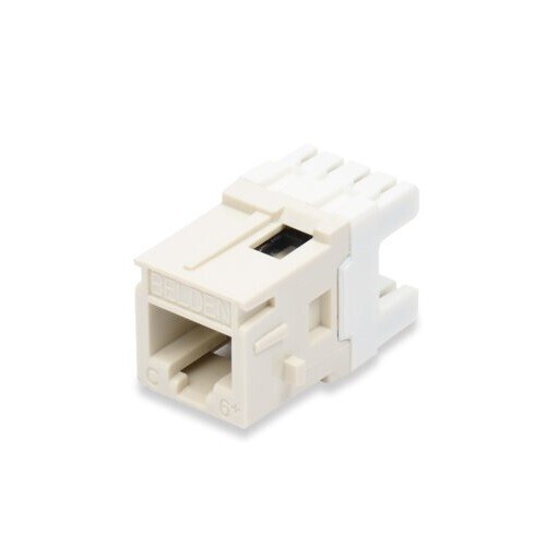 Belden AX101065 Category 6+ RJ45 MDVO style White Modular Connector Jack - Picture 1 of 1