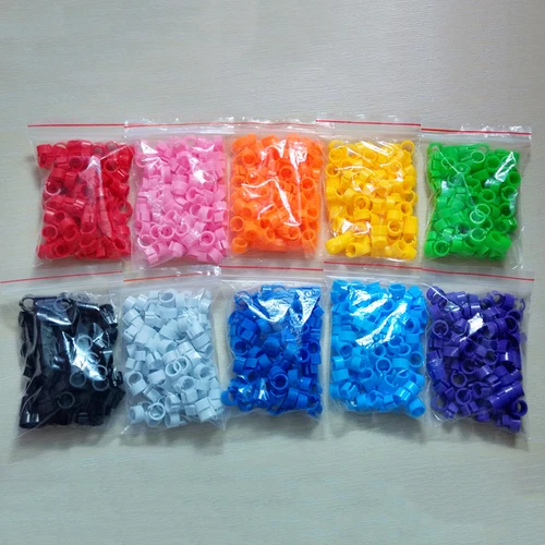 100PCS Chicken Leg Rings, Identification Bands, Tags, Clips, Poultry, 8mm - Picture 1 of 13