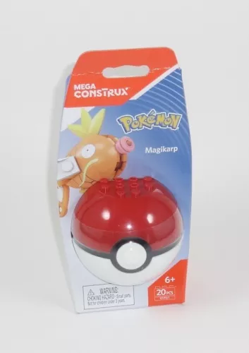 Mega Construx Pokemon - Pokeball Series 1 MAGIKARP - MIP Sold Out! 20 PCS