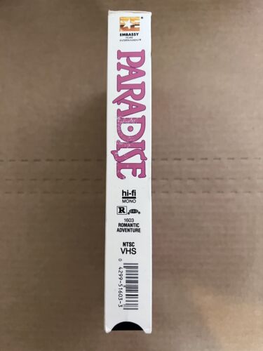 Paradise (1981) VHS Phoebe Cates 1997 Release -Tested - Picture 3 of 4