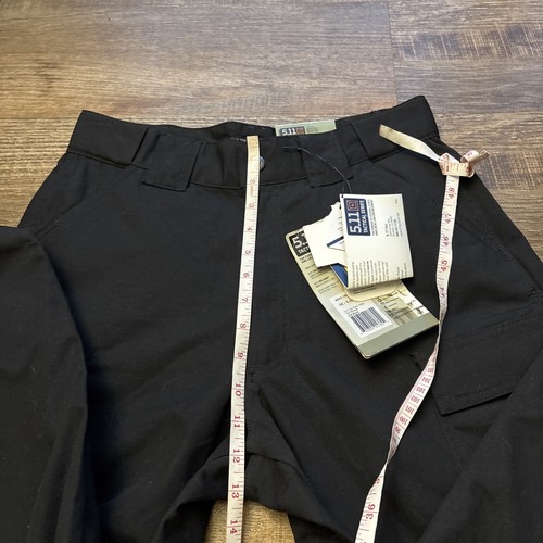 NEW! 5.11 Men's Tactical Ripstop TDU Pants Black Style Medium/Long NWT - Picture 4 of 9