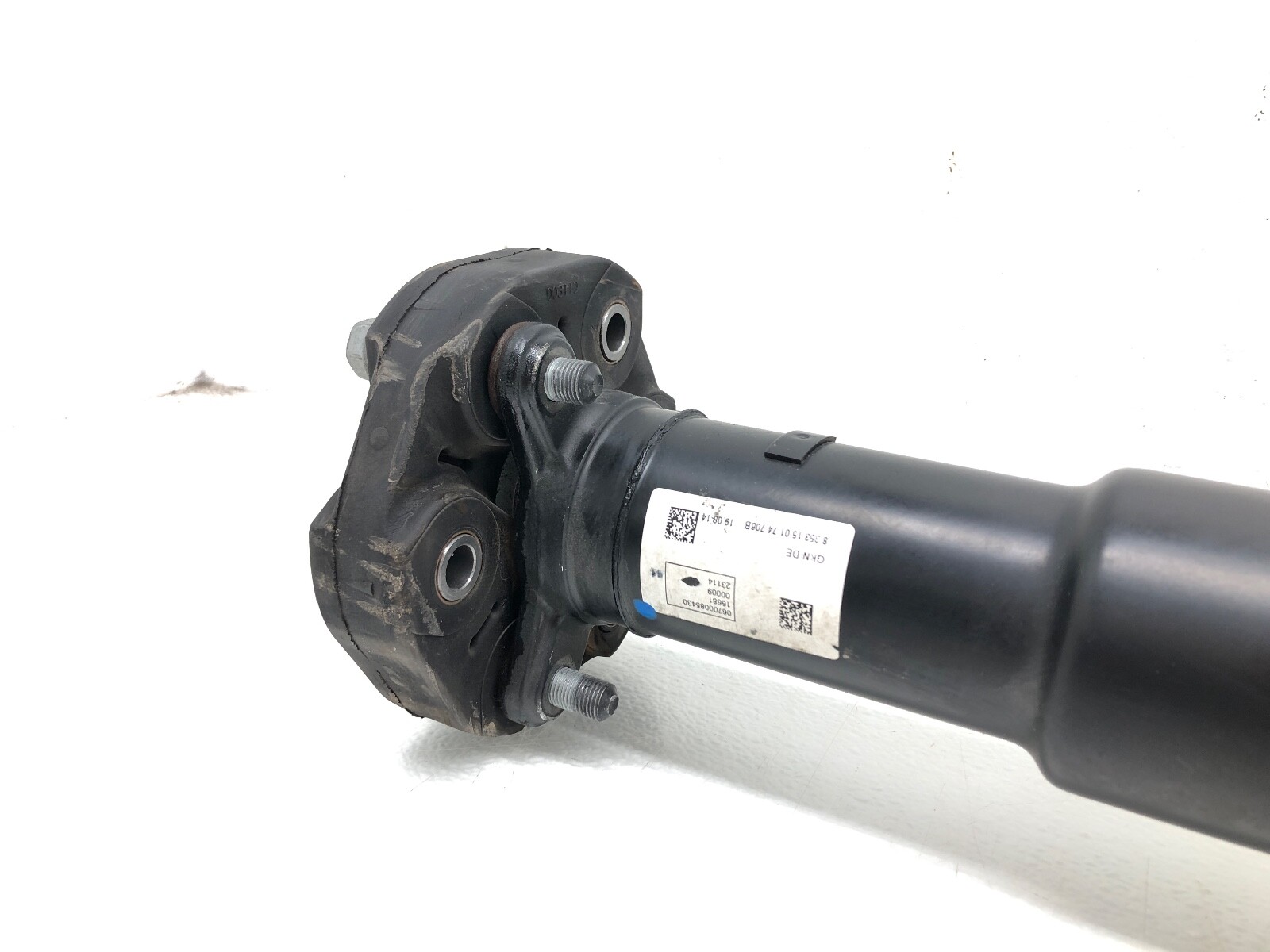 2014-2017 MASERATI QUATTROPORTE AWD REAR PROPELLER DRIVESHAFT OEM.