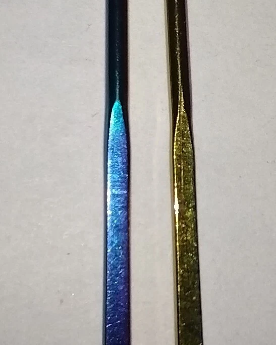 Pillar PSR1422 J-bend RAINBOW-OILSLICK Hoja Acero Inoxidable Longitud de radios Cremallera personalizada Foto 3 de 3