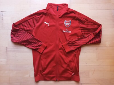 Puma FC Arsenal London 2018/2019 Anthem Training Jacke Jacket Fly Emirates rot M