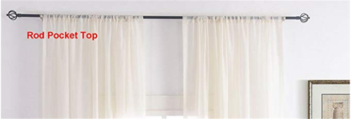 Beaded Sheer Curtains Window Panel Lace Tulle Voile Home Curtain Drapers 1 Panel - Picture 12 of 12