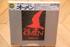 Omen, The: Trilogy: Collector's Laserdisc LD NTSC JAPAN OBI  Horror