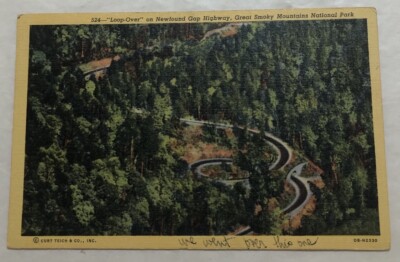 ''Loop-Over'' On Newfound Gap Hwy., Great Smoky Mts National Park. PC (V2)