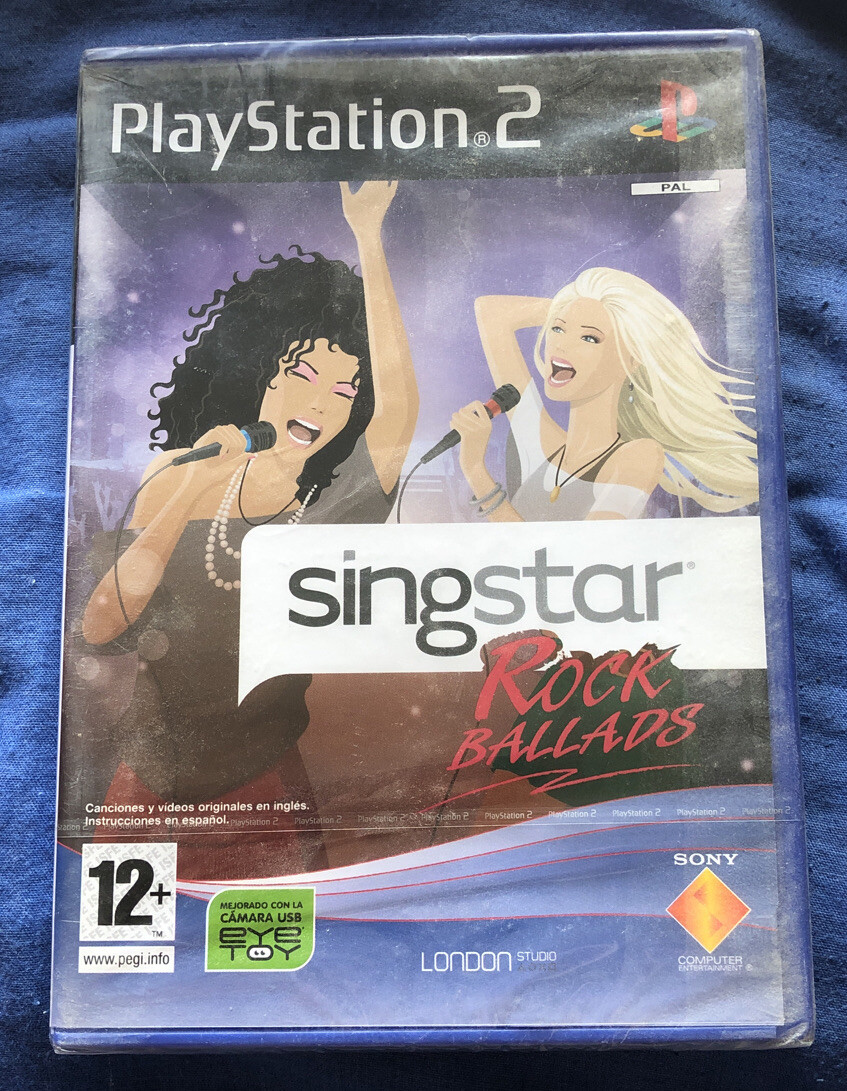 Singstar Rock Ballads Jeu Ps2