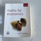 maths for economics geoff renshaw