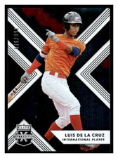 2018 Panini Elite Extra Edition #169 Luis De La Cruz #/999