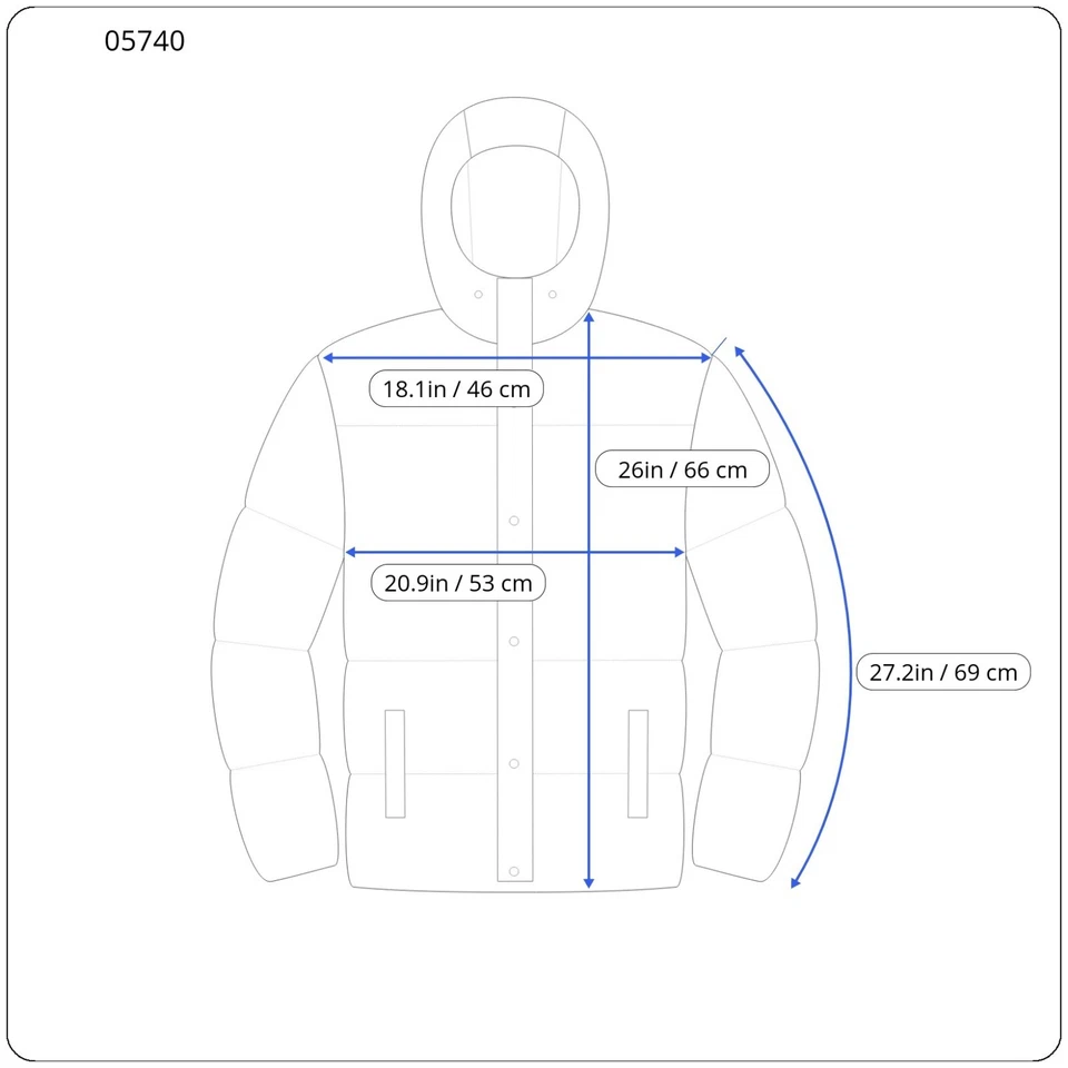 Blue Jacket Women Large Insulated Mock Collar Pockets Zipper Brown - Image 3 of 4