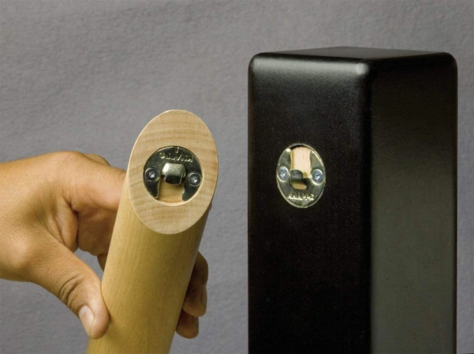 Möbelverbinder Set Holzverbinder Einhängeverbinder DUO Verbinder Einhängen Ø 30 - Bild 3 von 4